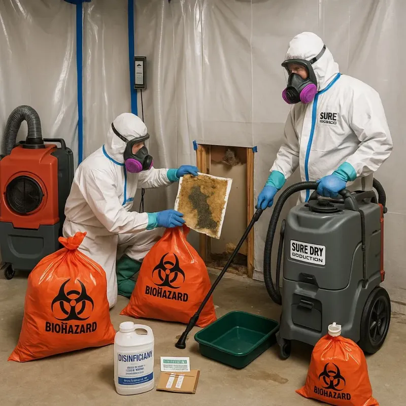 Contaminated Water Handling Protocols process in Winston County, MS